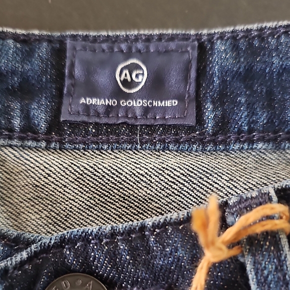 Adriano Goldschmied Prima Ankle Pintucked Indigo Pursuit Jeans Size 26 - Picture 5 of 11